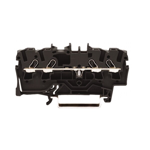 Wago 4 COND THRU TERMINAL BLOCKS, 12 AWG -22 AWG BLK, 2002-1405 - main